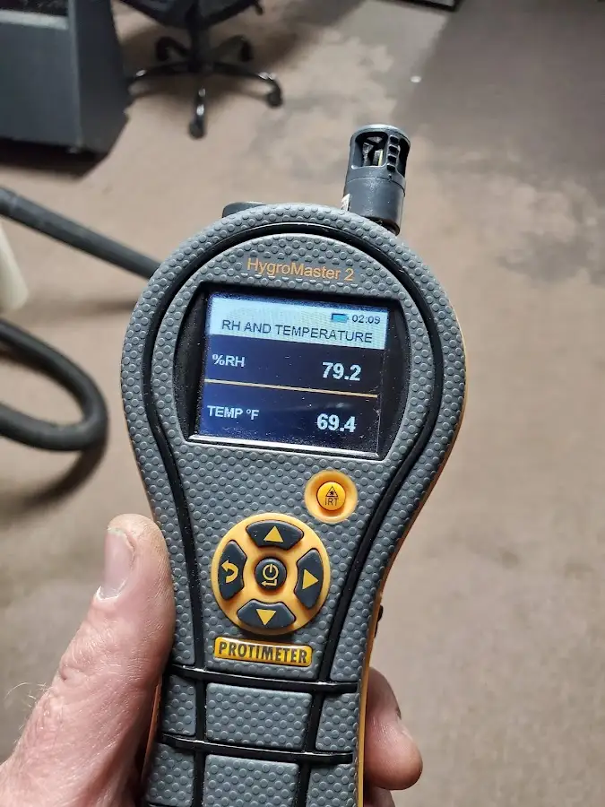 Moisture meter humidity assessment for Mold Remediation & Removal in East Hempfield